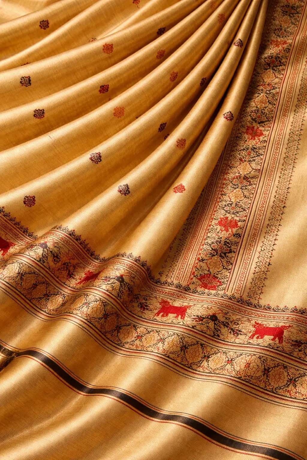 Muga Silk saree